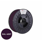 C-Tech PREMIUM LINE tiskalna vrvica (filament), PLA, vijolična, RAL4007, 1,75mm, 1kg