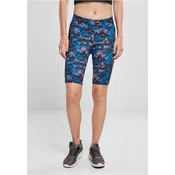 Womens High Waist Camo Tech Cycle Digital duskviolet camo shorts