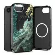 Tech-protect Lamano MagSafe maska za iPhone 16e / 17e, verde aura