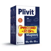 Šumece tablete Magnezij Plivit 20 komada PROMO 25%