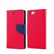 Havana preklopna torbica Fancy Diary Samsung Galaxy J3 2016 J320 - rdeče moder