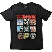 Scorpions Majica Remastered Unisex Black M