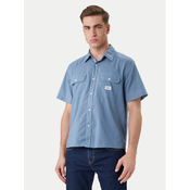 Guess Jeans Srajca M6GH61 WN861 Modra Regular Fit