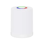 Rabalux Stona lampa Tipy, punjiva RGB, dimabilna na touch, LED 0.8W, 3000K