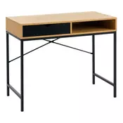 Radni sto TRAPPEDAL 48x95 hrast/crna