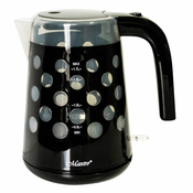 MAESTRO Električni kotliček MAESTRO MR-045, 1,7 l, črn, brezžični, 2200 W, zaščita pred kalkom, 360° rotacijska baza
