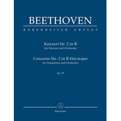 BEETHOVEN:PIANO CONCERTO NO.2 IN B OP.19 STUDY SCORE