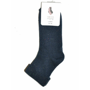 Bratex D-004 Women Terry Womens Socks Smooth 36-41 graphite melange 31