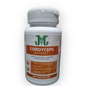 Suvi ekstrakt gljive Cordyceps Organic, 60 kapsula