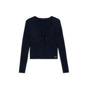 Tommy Jeans Pletena jopa mornarska