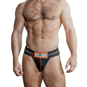 Oxballs OXJOK SLINGJOCK Upthrust Slider Jock Black Iron XL
