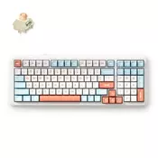 Mchose Bežicna mehanicka gaming tastatura K99 V2, Narandžasta