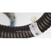 Označljive kabelske vezice 200x4,5 mm z označevalno tablico 35x13 mm, 100 kos/pak. – SapiSelco (