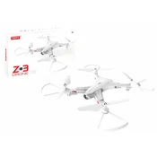 shumee Dron na daljinsko upravljanje Syma Z3, kamera 720P, bela