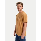 Quiksilver Majica Anchor EQYZT08178 Bež Regular Fit