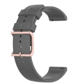 BStrap Xiaomi Amazfit Stratos 2/2S/3 Silicone Rain pašček, dark gray