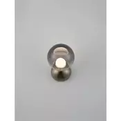 SILENZIO ZIDNA LED SVJETILJKA 6W IP20 3000K NIKAL/STAKLO NL9190210