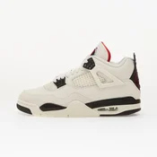 Sneakers Air Jordan 4 Retro Flight Club Sail/ Black-University Red EUR 44