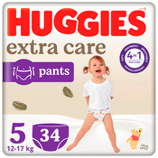 HUGGIES® Elite Soft Pants Jednokratne pelene hlacice 5 (12-17 kg) 34 kom.