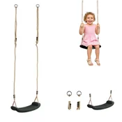 Monkey Gym Gugalni sedež deska plastični Fun - črn, (5000077117)