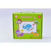 Mac Toys Puzzle Dinozavri + slikanje z vodo