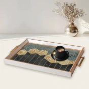 Aberto Design Poslužavnik TPB9845 50 x 29 x 3.5 cm, Šareni