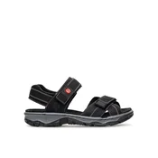 Rieker Sandali 68851-02 Črna