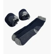 MERINO RAMS Vunene carape 3/1 teget