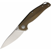 MKM-Maniago Knife Makers Goccia Linerlock Ti Bronze