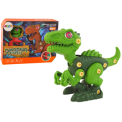slomart Dinozaver za Sestavljanje LEAN TOYS, Orodje, Zelena