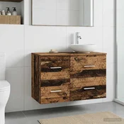 vidaXL vidaXL Kopalniška omarica vmes Star les 30 x 35 x 50 cm Inženirski les, (5000245624)