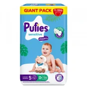 Pufies pelene sensitive BP 5 junior 11-16kg 72kom