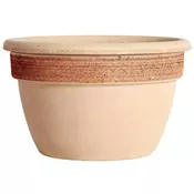SAKSIJA 32 CM CAMPANELLA GRAFFIATA TERRACOTTA DEGREA