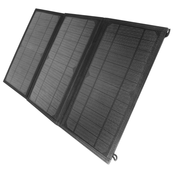 AVIZAR 18 W USB-C univerzalni solarni polnilec, zložljiv in vodotesen – crn, (20763405)