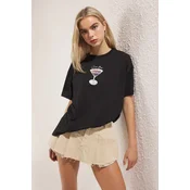 Trendyol Milla Ženska majica TWOSS25TS00202, Crna