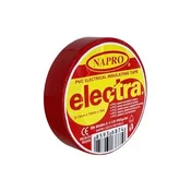 Ostatní Električni izolacijski trak EURO tools 138382 Electrical insulating tape PVC IZOVIAL, 10 m x 15 mm, red