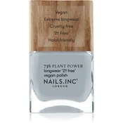 Nails Inc. Vegan Nail Polish dolgoobstojen lak za nohte odtenek Fresh Air Dont Care 14 ml