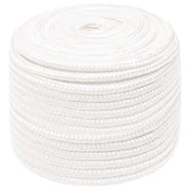 vidaXL Večnamenska uporabna vrv 14 mm 250 m Bela PP
