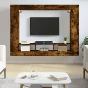 TV ormaric boja dimljenog hrasta 152x22x113cm konstruirano drvo