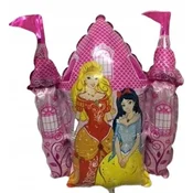 Grabo Folija balon z motivom gradu princese 35,5 cm, 1 kos.