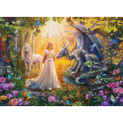 Eurographics - Puzzle Gorgeous: Princess` Garden XL - 500 kosov