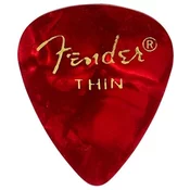 Fender 351 Shape Premium Pick Thin Red Moto