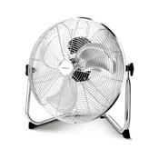 Aigostar - Talni ventilator 60W/230V 44,5 cm krom