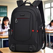 Edison Školski ranac, 45 L, Crni