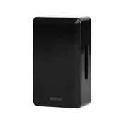 Zvonec gong 230v brevis mini črn