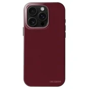 Fashion Case MagSafe za Apple iPhone 16 Pro - Burgundy red