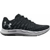 Under Armour Mens UA Charged Breeze 2 Running Shoes Black/Jet Gray/White 42,5