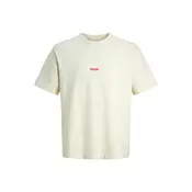 JACK & JONES Majica JCOCLUB  pastelno rumena / rdeča