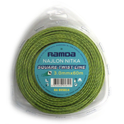 Ramda najlonska nit, spirala, 3 mm x 60 m