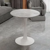 SONNENH Kavna mizica, siva/bela, 70 x 70 x 72 cm, za dnevno sobo